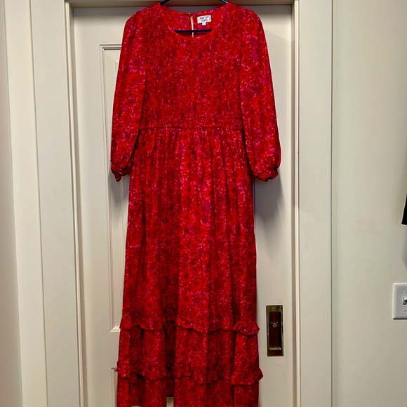 Tuckernuck Dresses & Skirts - Bought on Tuckernuck - Pink City Prints long dress.